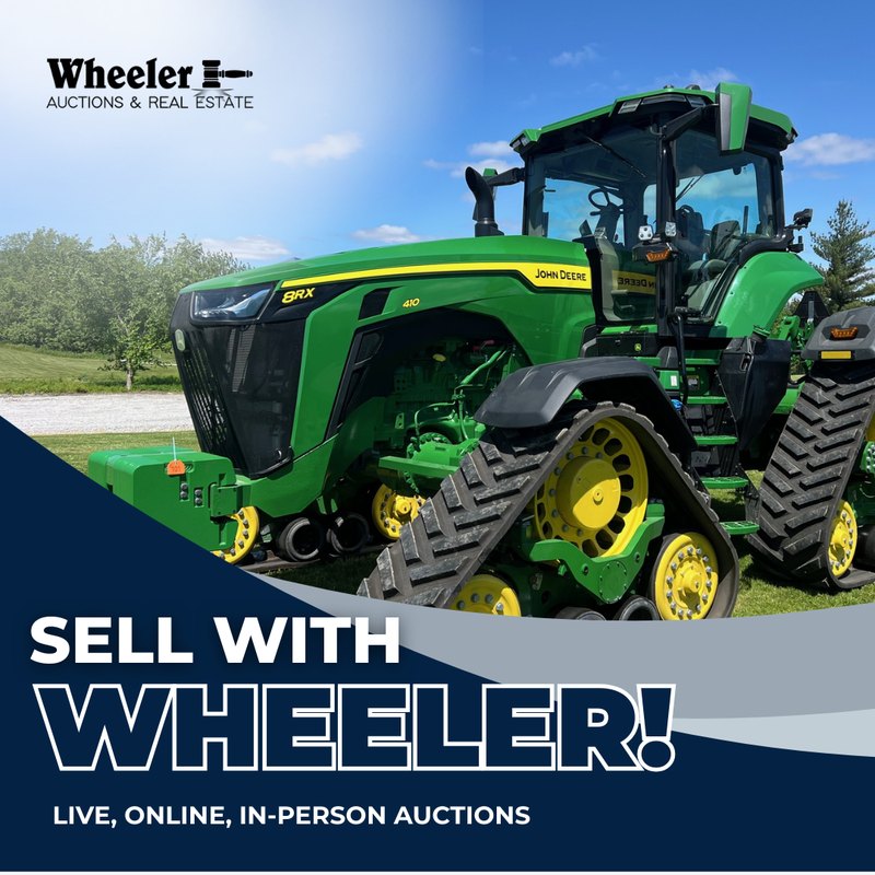 Sell with Wheeler Auctions promotional graphic