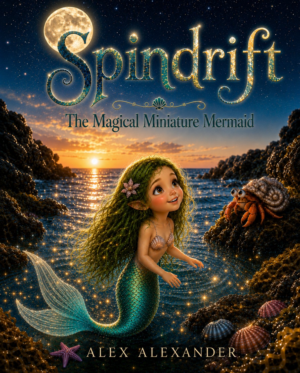 Spindrift: The Magical Miniature Mermaid book cover